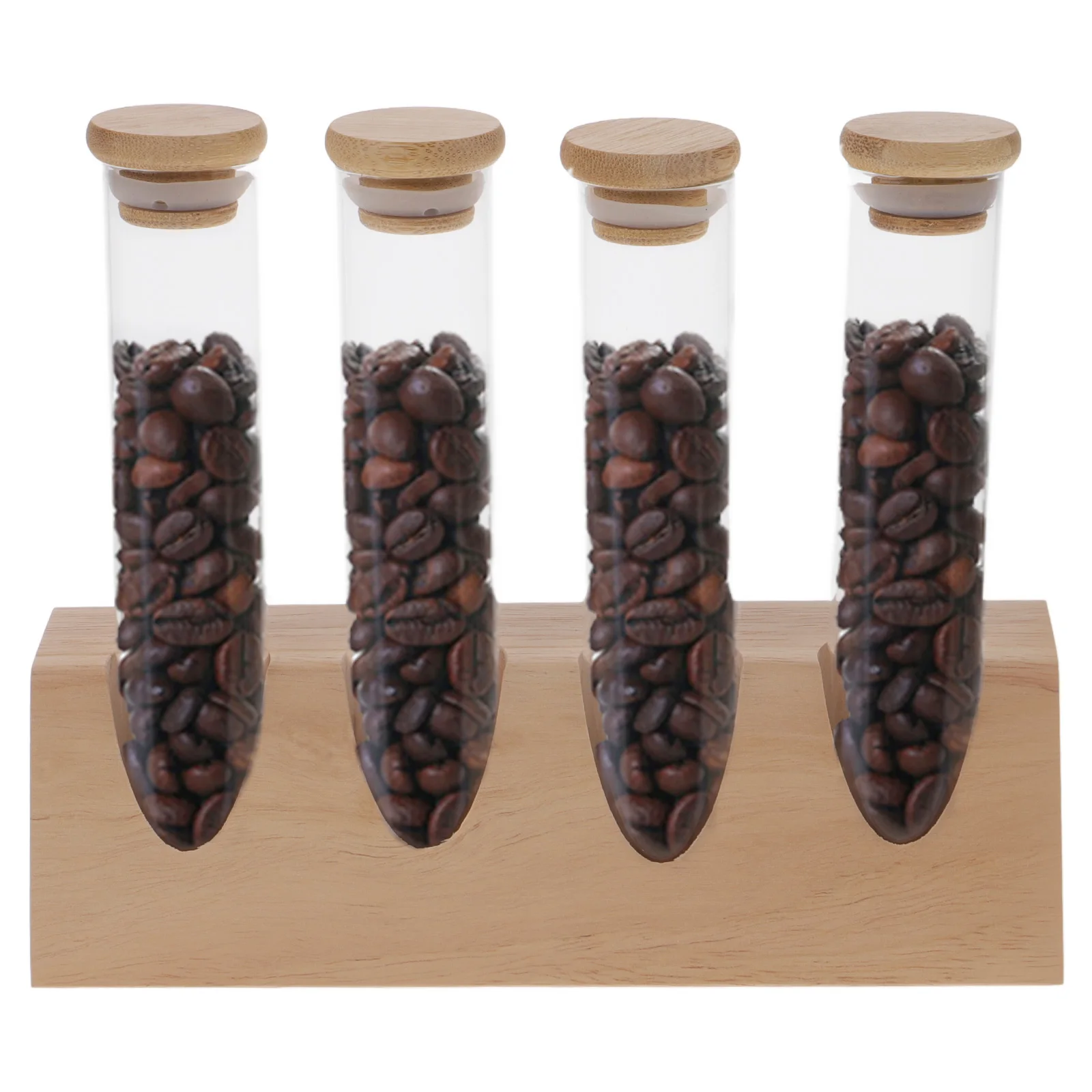 Glass Storage Jars Coffee Bean Tubes Wood St Sealed Containers Vials Lids Freshness Stylish Modern Space Saving Versatile
Glass Storage Jars Coffee Bean Tubes Wood St Sealed Containers Vials Lids Freshness Stylish Modern Space Saving Versatile