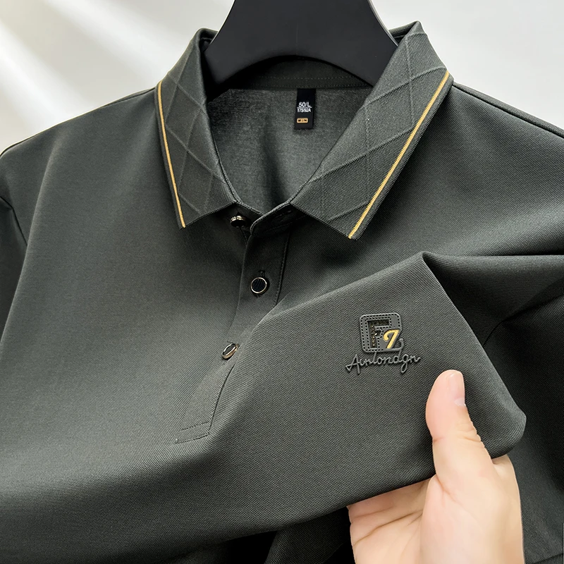 Summer Men's Luxury Brand 2024 New Printed Embroidered Cotton Polo Shirt Casual Business Lapel Breathable T-Shirt Men's Clothing
Summer Men's Luxury Brand 2024 New Printed Embroidered Cotton Polo Shirt Casual Business Lapel Breathable T-Shirt Men's Clothing