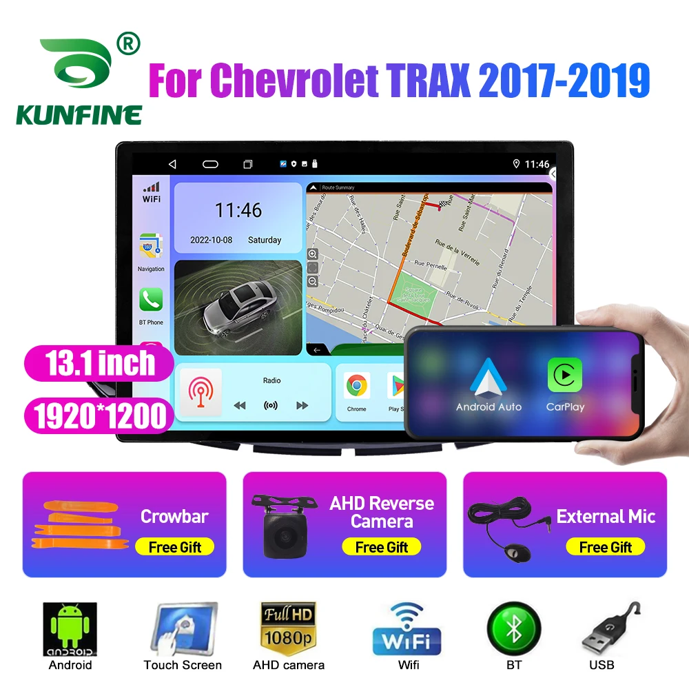 13.1 inch Car Radio For Chevrolet TRAX 2017-2019 Car DVD GPS Navigation Stereo Carplay 2 Din Central Multimedia Android Auto
13.1 inch Car Radio For Chevrolet TRAX 2017-2019 Car DVD GPS Navigation Stereo Carplay 2 Din Central Multimedia Android Auto