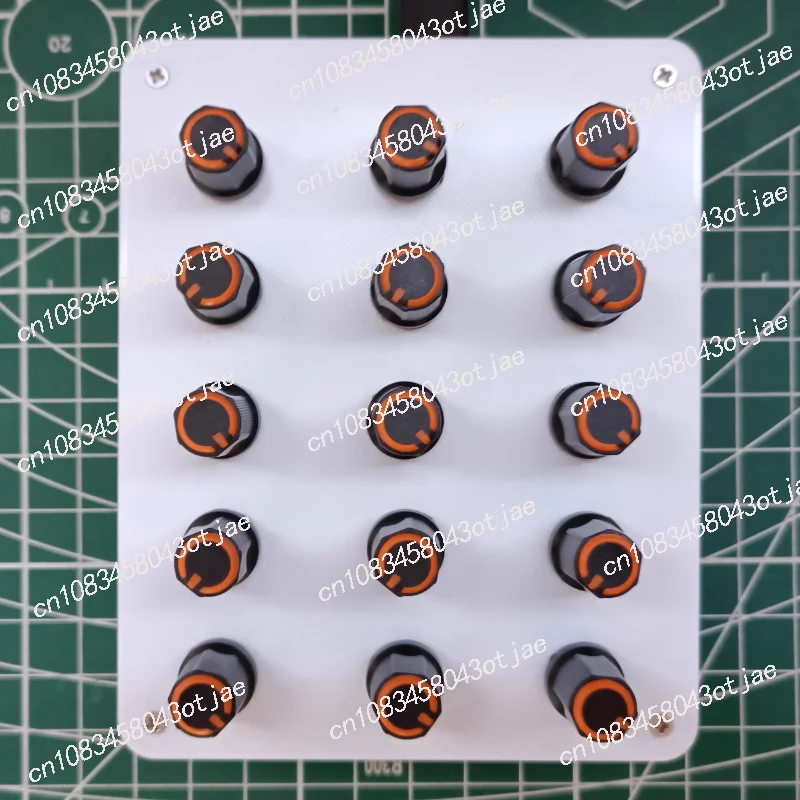 15 Knob Knobs Custom CC Information Volume USB-C Interface Music Host Software MIDI Controller
15 Knob Knobs Custom CC Information Volume USB-C Interface Music Host Software MIDI Controller