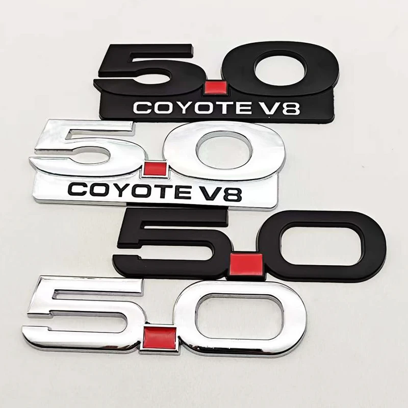3D Metal Car Styling 5.0 COYOTE V8 Logo Badge Rear Trunk Emblem Fender Side Sticker For Ford Mustang GT SHELBY Auto Accessories
3D Metal Car Styling 5.0 COYOTE V8 Logo Badge Rear Trunk Emblem Fender Side Sticker For Ford Mustang GT SHELBY Auto Accessories