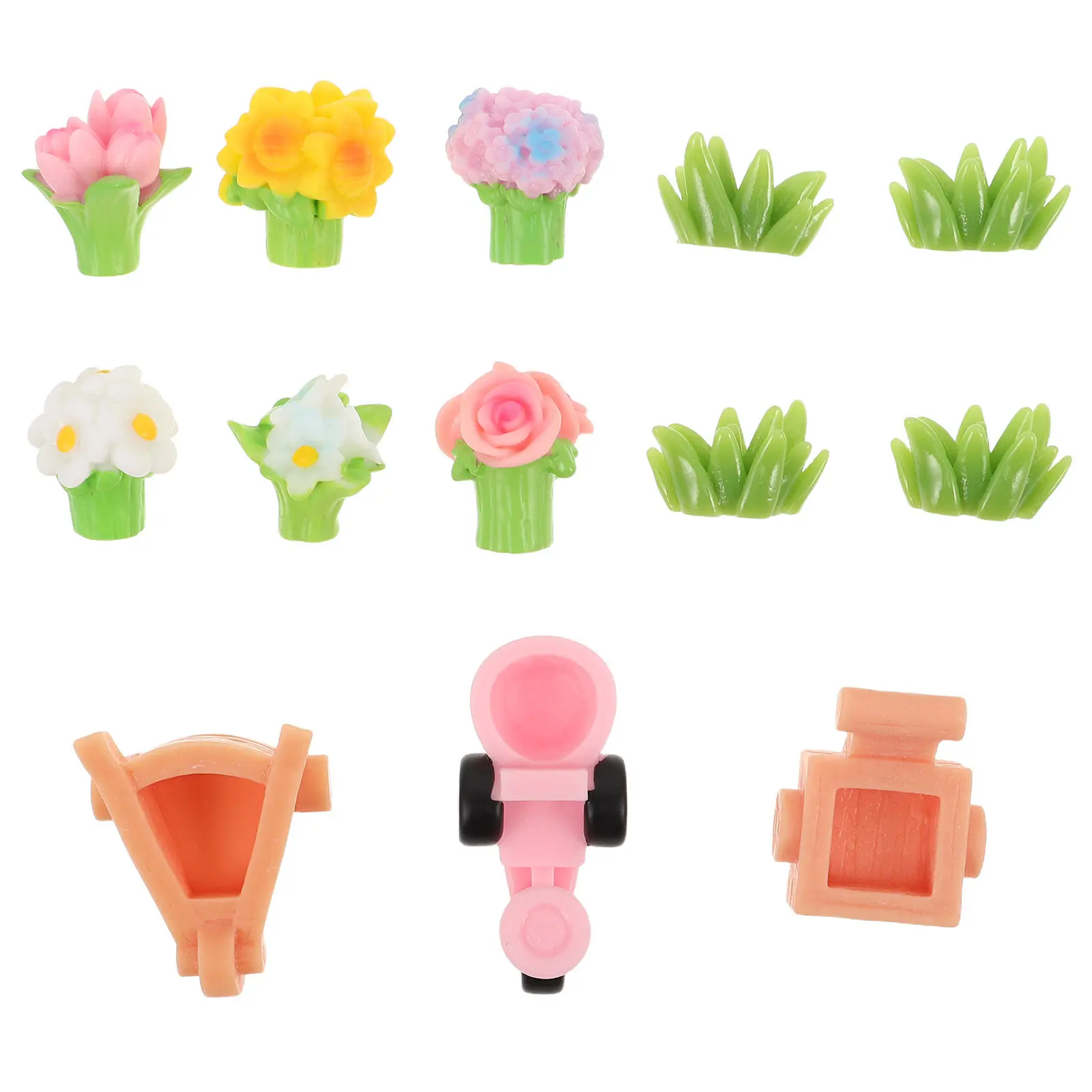 22Pcs Mini Artificial Flower Bouquet Resin Miniature Plants for Home Office Cake Decoration Micro Landscape Small Simulation
22Pcs Mini Artificial Flower Bouquet Resin Miniature Plants for Home Office Cake Decoration Micro Landscape Small Simulation