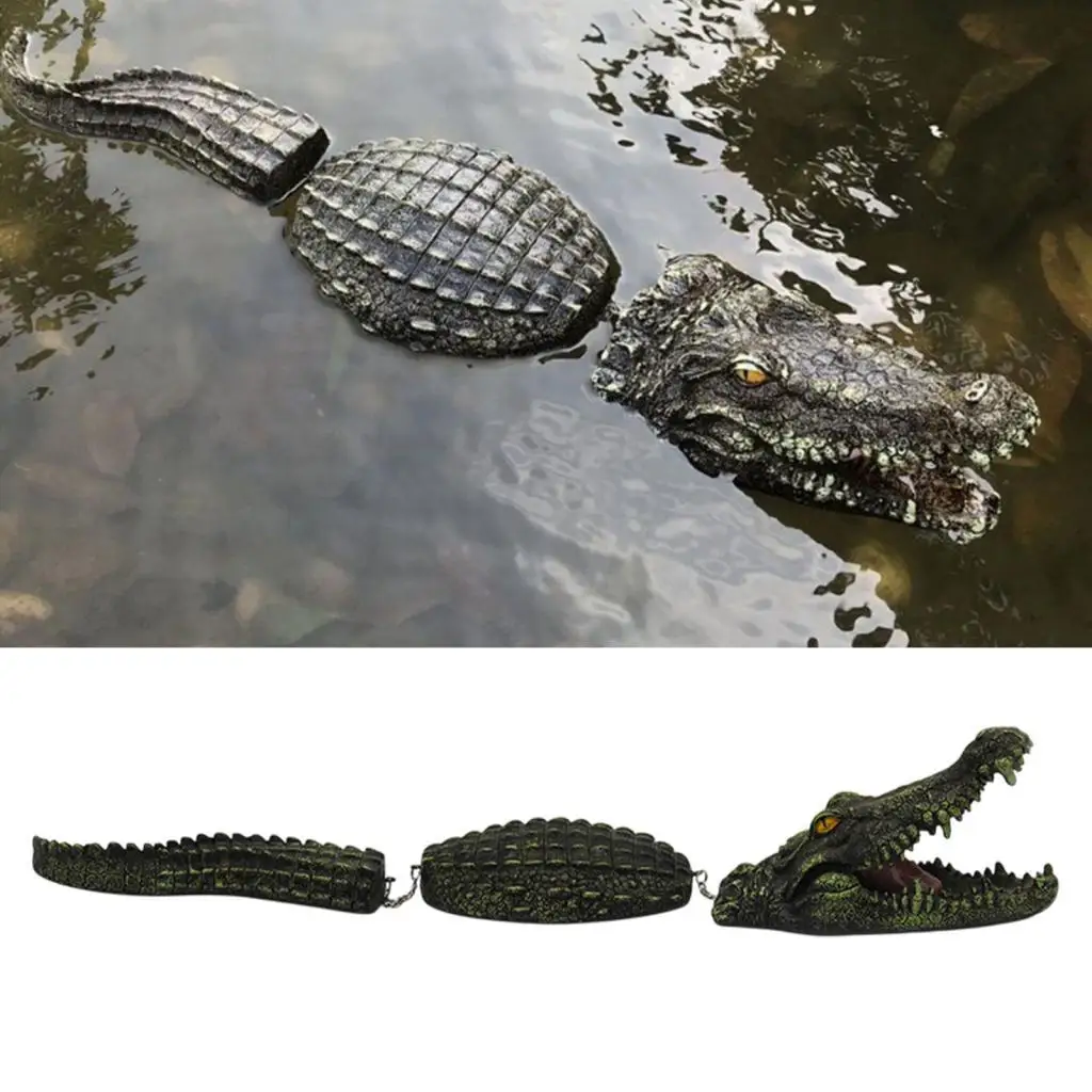 Alligator Simulation Floating Decoy Head for Pool Ducks Away
Alligator Simulation Floating Decoy Head for Pool Ducks Away