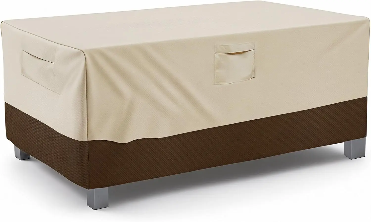 Rectangular/Oval Patio Table Cover, Heavy Duty and Waterproof Outdoor Lawn Patio Furniture Covers, Large Beige & Brown
Rectangular/Oval Patio Table Cover, Heavy Duty and Waterproof Outdoor Lawn Patio Furniture Covers, Large Beige & Brown