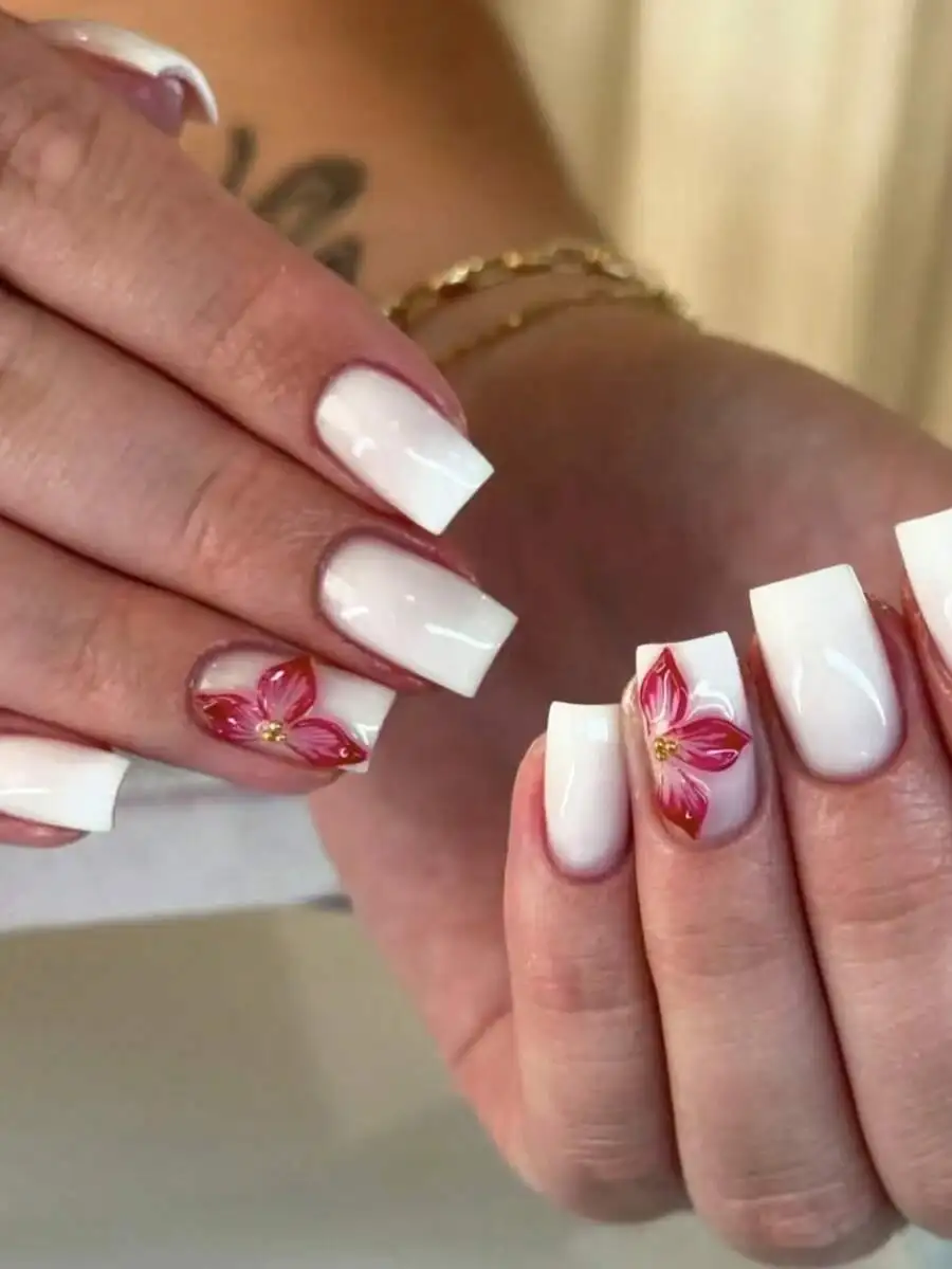 24pcs short square 3D flower gel nail stickers with metal beads white acrylic fit jelly gel bottle nail file summer manicure for
24pcs short square 3D flower gel nail stickers with metal beads white acrylic fit jelly gel bottle nail file summer manicure for