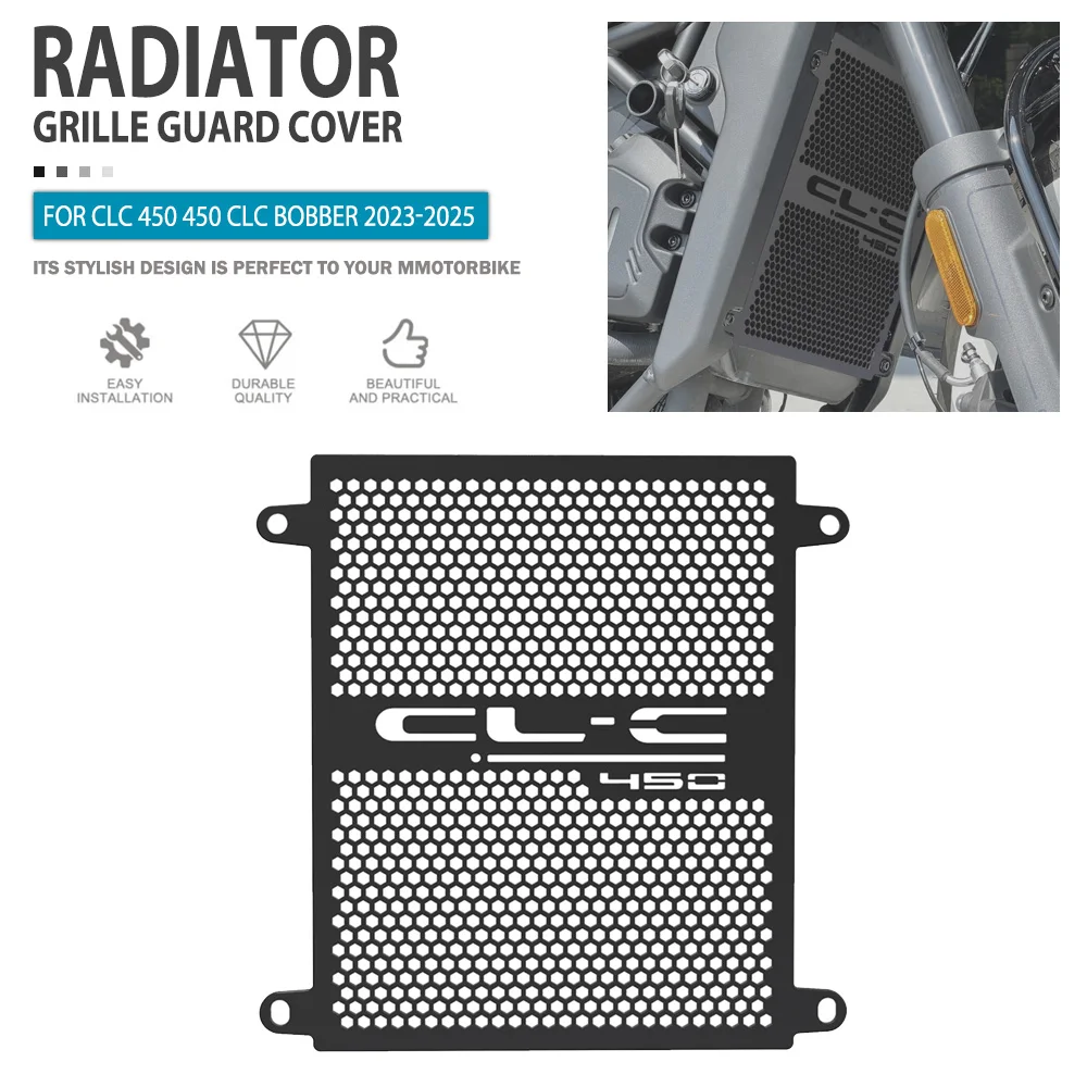 Radiator Guard FOR CFMOTO CLC 450 450 CL-C Bobber 2023 2024 2025 Motorcycle Radiator Grille Cover Protector Accessories Parts
Radiator Guard FOR CFMOTO CLC 450 450 CL-C Bobber 2023 2024 2025 Motorcycle Radiator Grille Cover Protector Accessories Parts