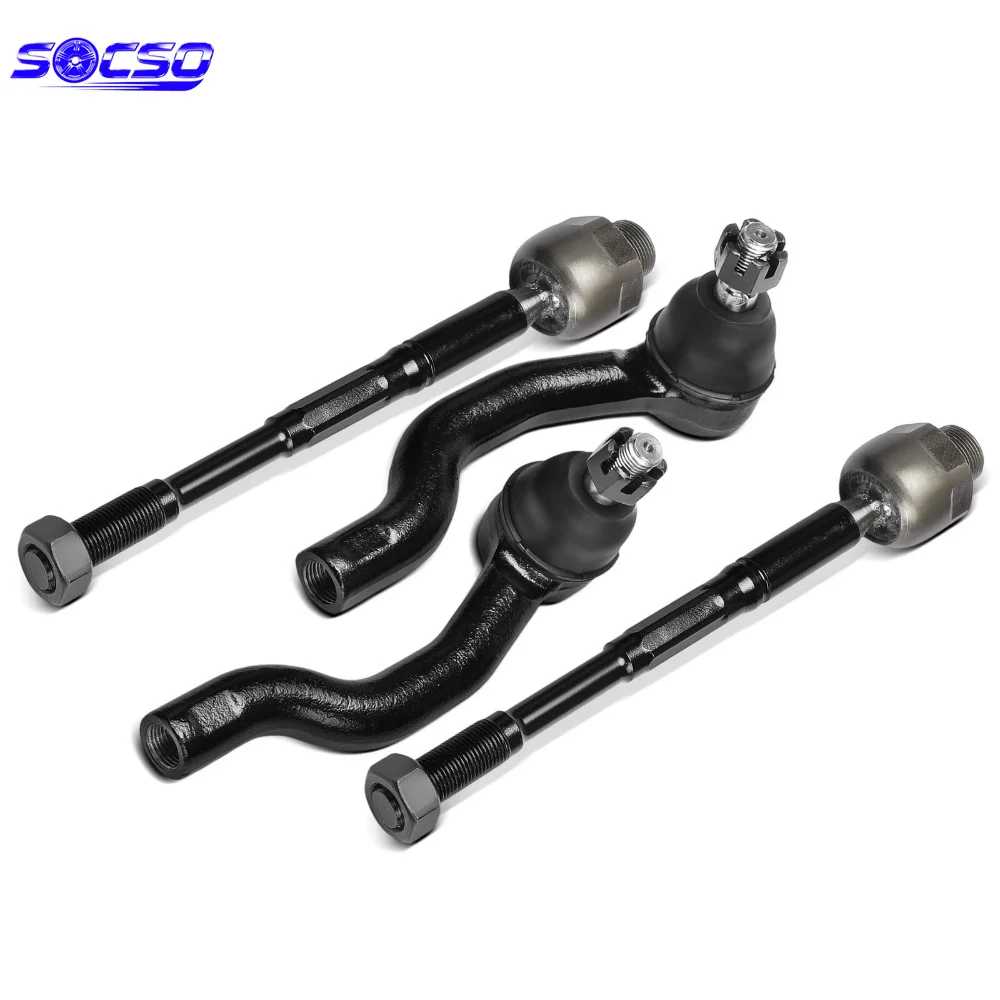 4Pcs Front Outer & Front Inner Steering Tie Rod End for Nissan TITAN 2017-2023 48521-7S000 48521EZ40B ES801599
4Pcs Front Outer & Front Inner Steering Tie Rod End for Nissan TITAN 2017-2023 48521-7S000 48521EZ40B ES801599