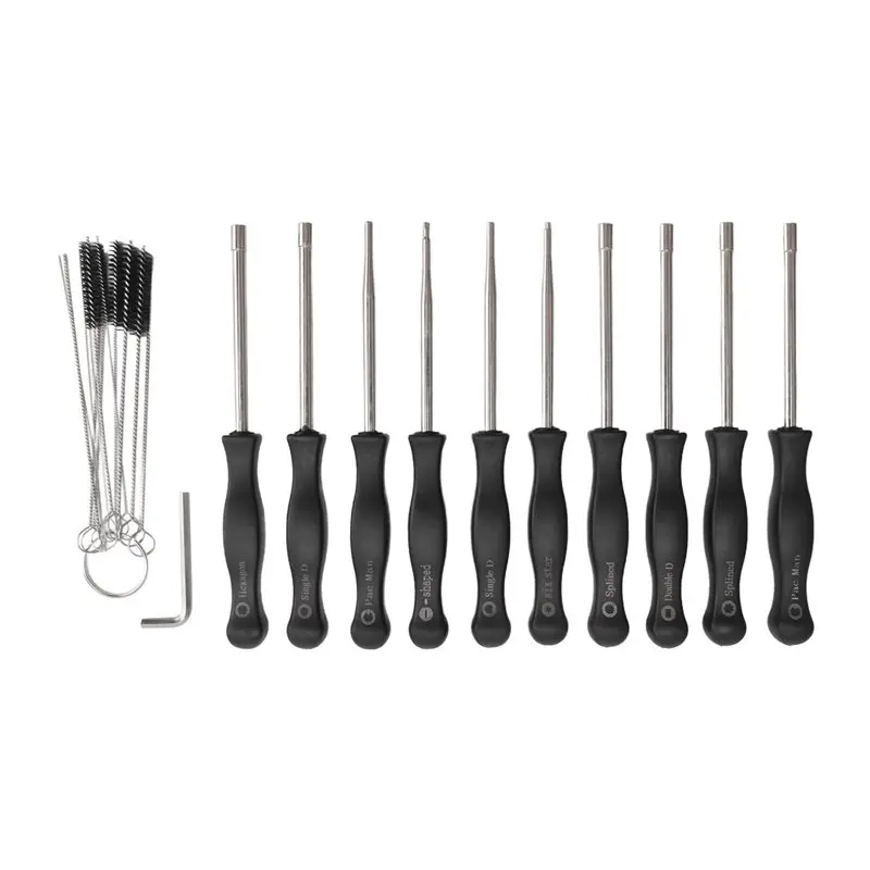 A21F-Carburetor Adjustment Tool With Carburetor Cleaning Brush Needle For Common 2 Cycle Small Engine ECHO STIHL Poulan Husqvarn
A21F-Carburetor Adjustment Tool With Carburetor Cleaning Brush Needle For Common 2 Cycle Small Engine ECHO STIHL Poulan Husqvarn