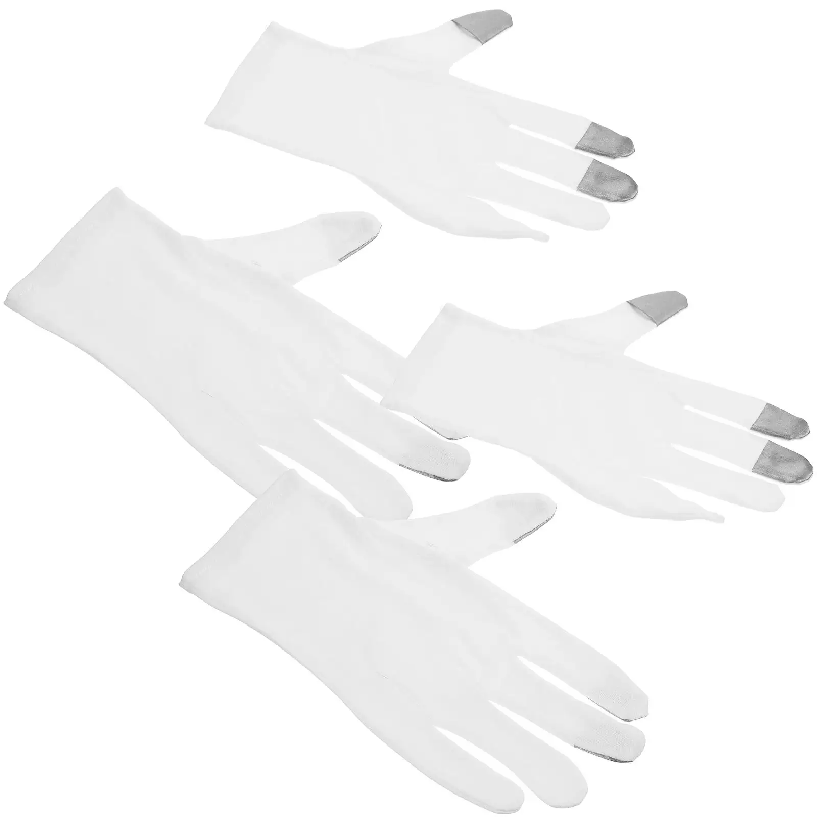 2 Pairs White Cotton Touch Screen Gloves for Garden Work Lightweight Breathable Protective Handwear Gardening Outdoor
2 Pairs White Cotton Touch Screen Gloves for Garden Work Lightweight Breathable Protective Handwear Gardening Outdoor