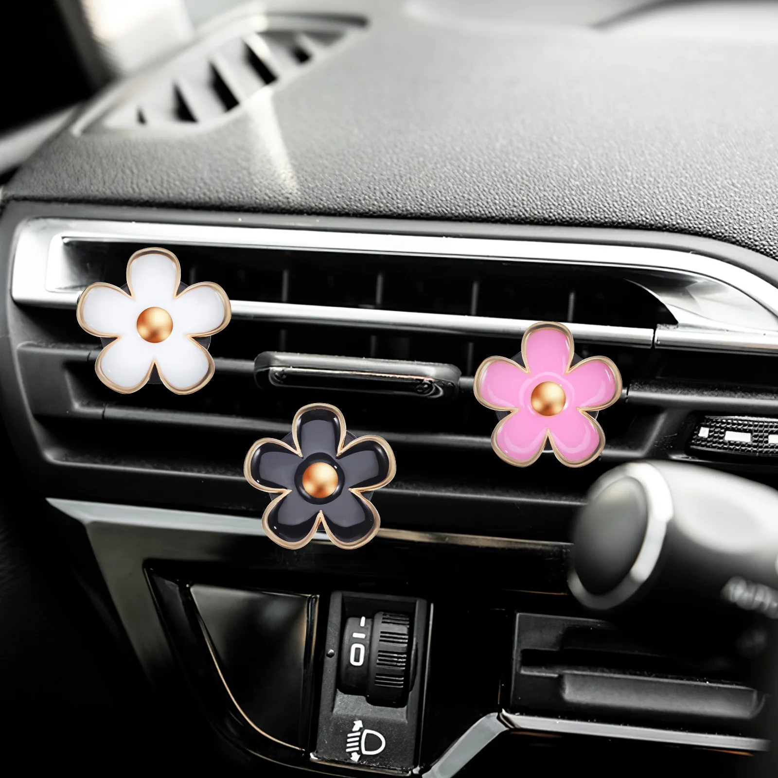 6Pcs Flower Air Vent Clips Car Freshener Multiple Colors Compact Design Easy Replace Fragrance Pads Car Accessories
6Pcs Flower Air Vent Clips Car Freshener Multiple Colors Compact Design Easy Replace Fragrance Pads Car Accessories