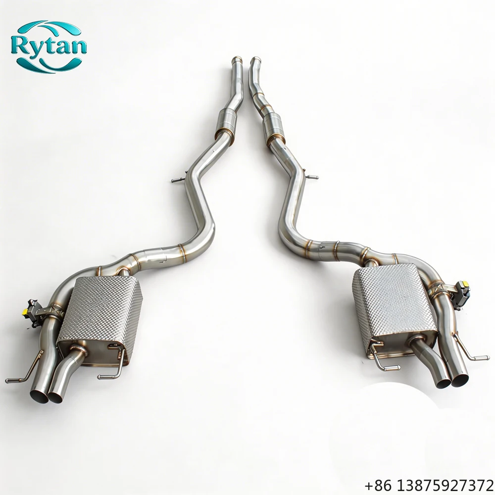 Выхлопная система Rytan Valvetronic из нержавеющей стали с клапанами, полированная до зеркального блеска, TIG-сварка, для S500L 4.7T 2014 года
Выхлопная система Rytan Valvetronic из нержавеющей стали с клапанами, полированная до зеркального блеска, TIG-сварка, для S500L 4.7T 2014 года