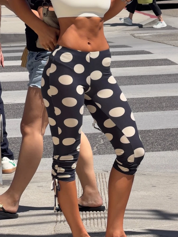 Nibber Drawstring Casuals Polka Dot Print Pants Women Trend Pleat Stretch Fashion Party Streetwear Hottie Daily Chic Bottoms
Nibber Drawstring Casuals Polka Dot Print Pants Women Trend Pleat Stretch Fashion Party Streetwear Hottie Daily Chic Bottoms