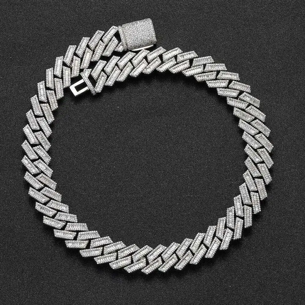 High Quality Vvs Moissanite White Gold 10k Solid Gold Cuban Link Chain Wholesale Necklace
High Quality Vvs Moissanite White Gold 10k Solid Gold Cuban Link Chain Wholesale Necklace