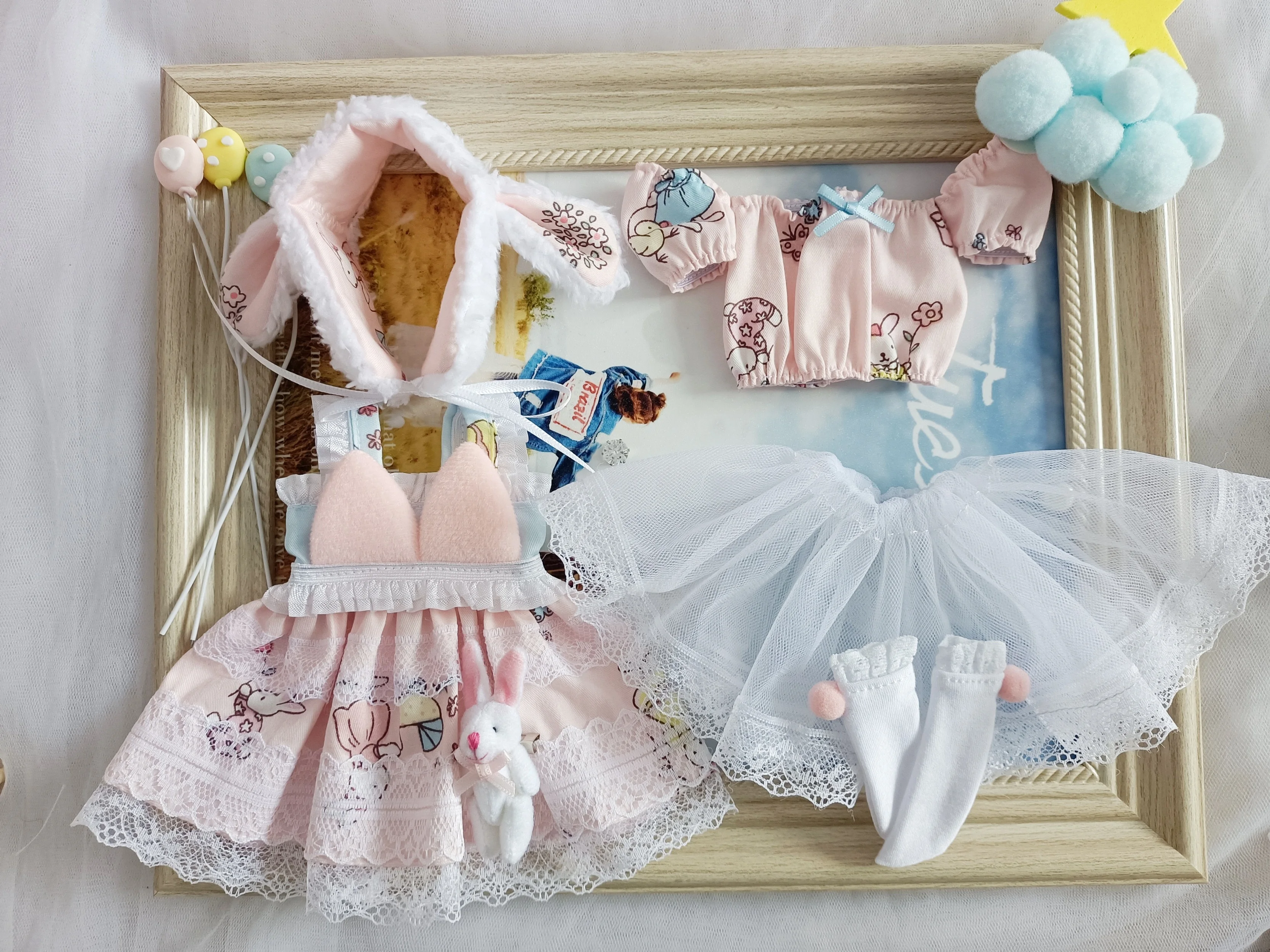 BJD Doll Clothes Set Collection Suitable for 1/3 1/4 1/6 1/8 blyth size bjd doll clothes cute doll clothes set doll accessories
BJD Doll Clothes Set Collection Suitable for 1/3 1/4 1/6 1/8 blyth size bjd doll clothes cute doll clothes set doll accessories