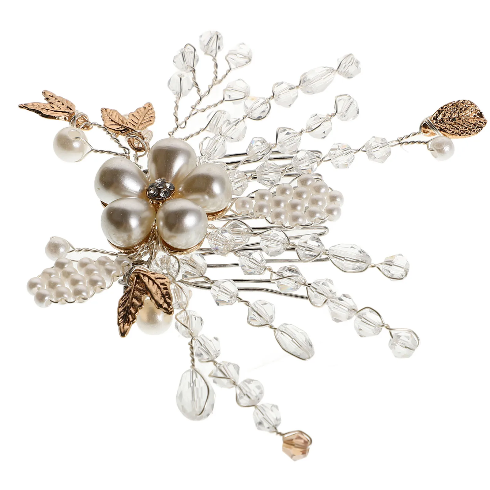 Pearl Flowers Comb Bridal Hair Combs Wedding Accessories Plastic Bridesmaid Headpieces Boho American European Hairstyle 
Pearl Flowers Comb Bridal Hair Combs Wedding Accessories Plastic Bridesmaid Headpieces Boho American European Hairstyle