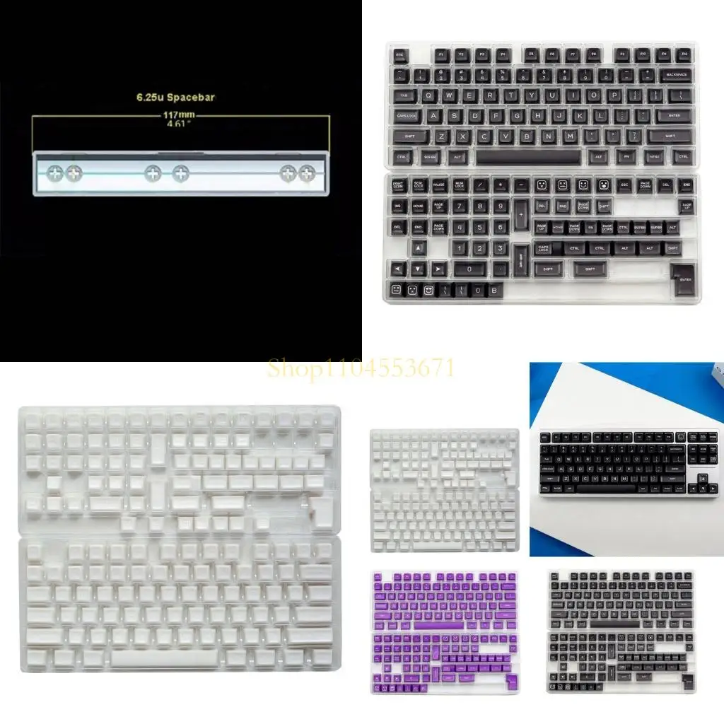 Best Seller 142Keys Keycap SAProfile Double Shot PBT White Jade Keycap for Switches
Best Seller 142Keys Keycap SAProfile Double Shot PBT White Jade Keycap for Switches