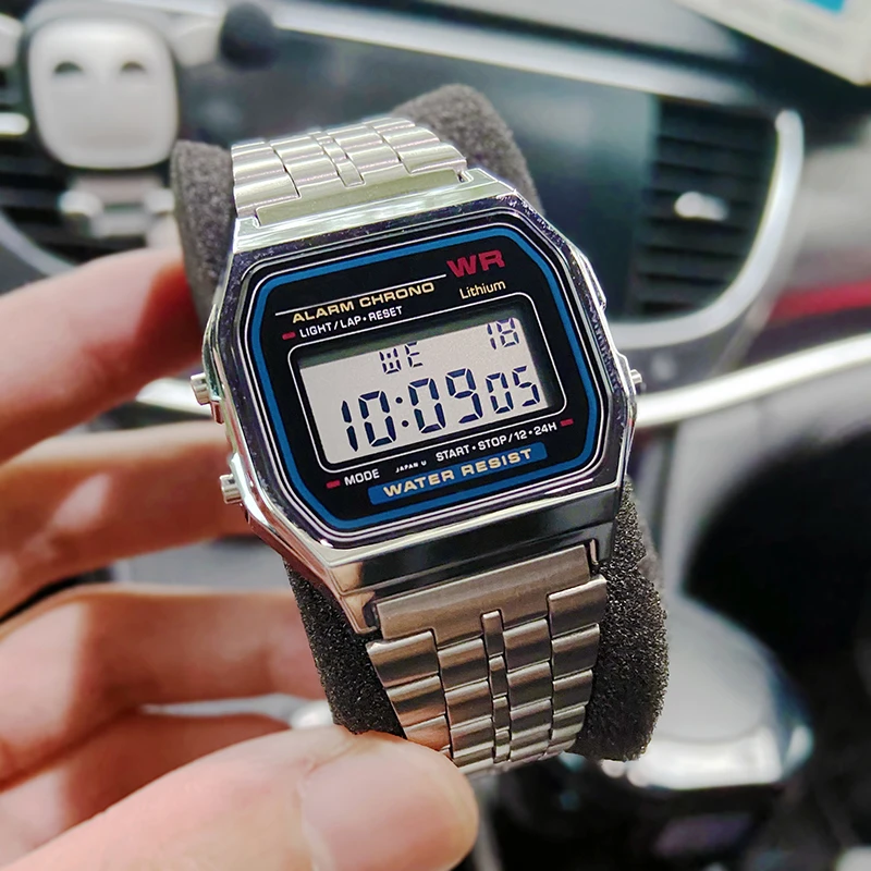 New Men Watches Waterproof Military Sports Watch Stainless Steel Business Digital Watch LED Alarm Clock Sport Wristwatch Relogio
New Men Watches Waterproof Military Sports Watch Stainless Steel Business Digital Watch LED Alarm Clock Sport Wristwatch Relogio