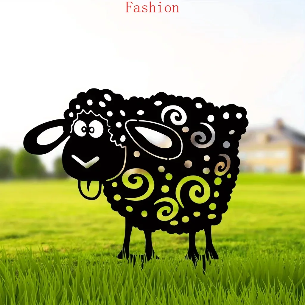 Touch of Whimsy To Garden Outdoor Decoration Metal Sheep Yard Art Silhouette Wall Art Home Decoration Garden Party Decor Wall D
Touch of Whimsy To Garden Outdoor Decoration Metal Sheep Yard Art Silhouette Wall Art Home Decoration Garden Party Decor Wall D