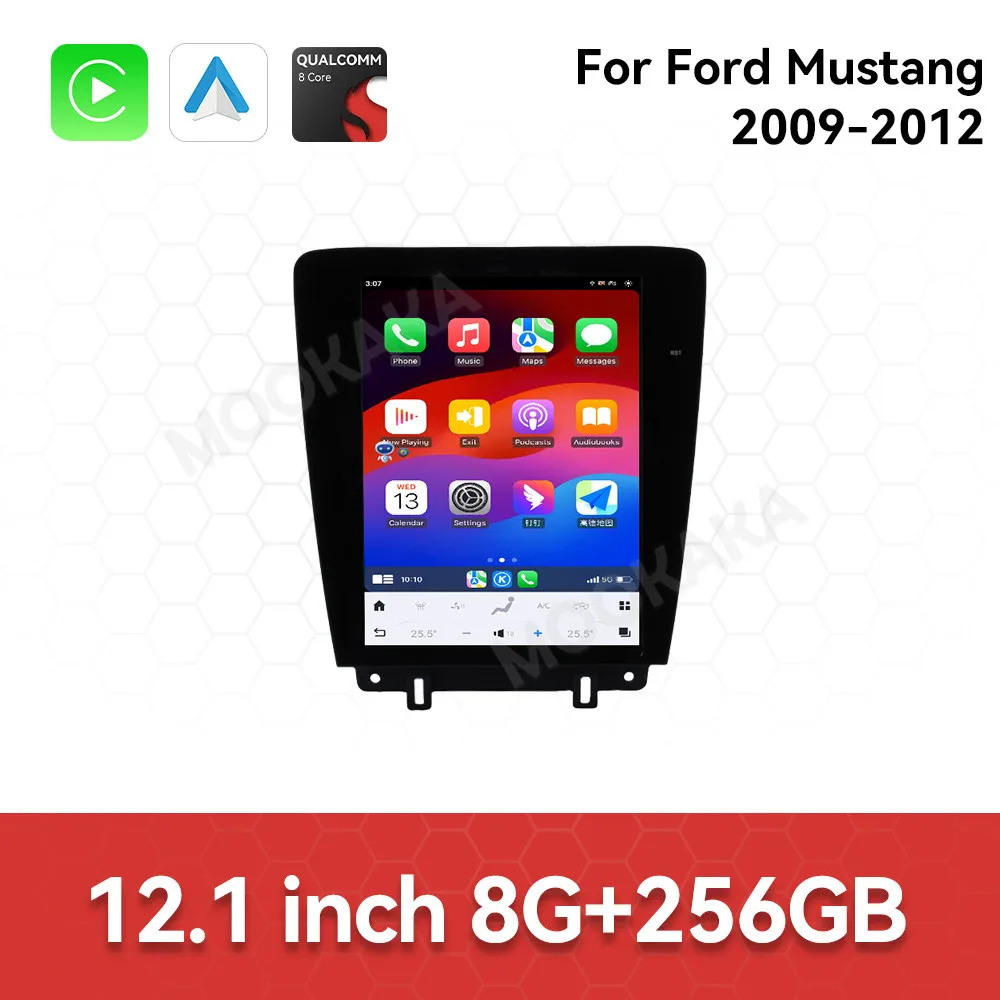 12.1 Inch Screen Car Radio For Ford Mustang 2009-2012 Android Auto GPS Navigation Multimedia Video Stereo Receiver Head Unit
12.1 Inch Screen Car Radio For Ford Mustang 2009-2012 Android Auto GPS Navigation Multimedia Video Stereo Receiver Head Unit