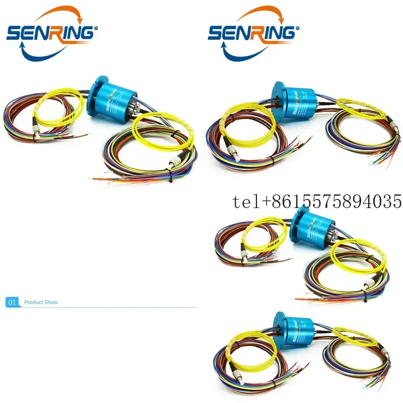 hot Fiber optic silp ring 1 channel with 12 wires 10A OD 86mm
hot Fiber optic silp ring 1 channel with 12 wires 10A OD 86mm