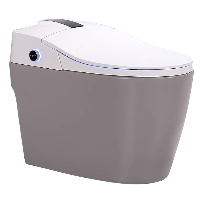 Smart toilet matte gray automatic integrated drying and flushing toilet with water tank high-end version
Smart toilet matte gray automatic integrated drying and flushing toilet with water tank high-end version