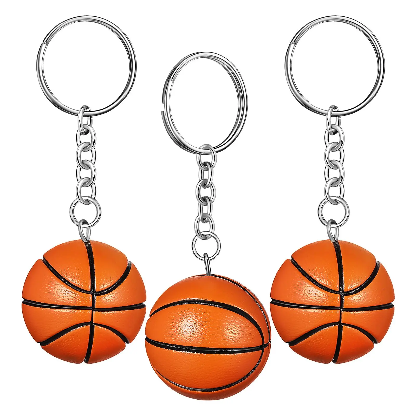 3Pcs Basketball Keychain Backpack Charms Sports Accessories Girls Boys Party Favors Lightweight Plastic PU Material Versatile
3Pcs Basketball Keychain Backpack Charms Sports Accessories Girls Boys Party Favors Lightweight Plastic PU Material Versatile