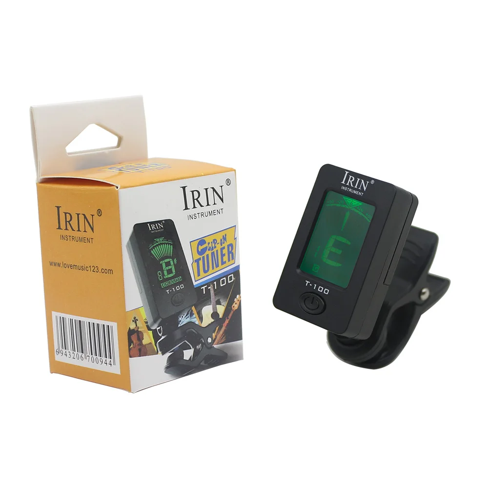 IRIN Guitar Tuner Digital Clip-On Tone Tuner for Electric Urikri Bass Violin Universal 360 Degree Rotatable Guitar Accessories
IRIN Guitar Tuner Digital Clip-On Tone Tuner for Electric Urikri Bass Violin Universal 360 Degree Rotatable Guitar Accessories