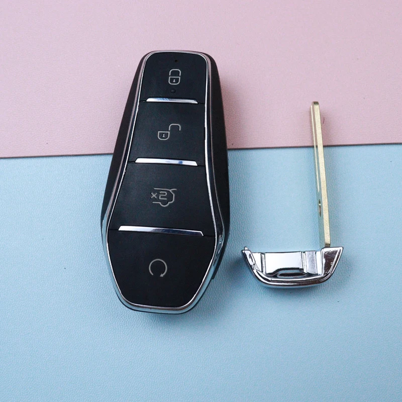 4 buttons Car Key Housing Key Case Shell for BYD ATTO 3 2022 2023 2024 Qin PLUS DM-i Qin PLUS EV Yuan PLUS SON ATTO3
4 buttons Car Key Housing Key Case Shell for BYD ATTO 3 2022 2023 2024 Qin PLUS DM-i Qin PLUS EV Yuan PLUS SON ATTO3
