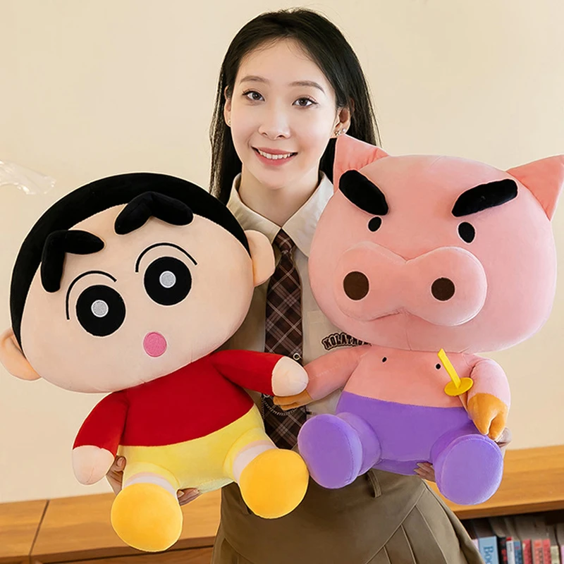 Плюшевые игрушки Crayon Shin-chan Buriburizaemon, 35-65 см, мультяшные плюшевые куклы-подушки в стиле аниме, подарок на день рождения для детей, рождественский подарок
Плюшевые игрушки Crayon Shin-chan Buriburizaemon, 35-65 см, мультяшные плюшевые куклы-подушки в стиле аниме, подарок на день рождения для детей, рождественский подарок