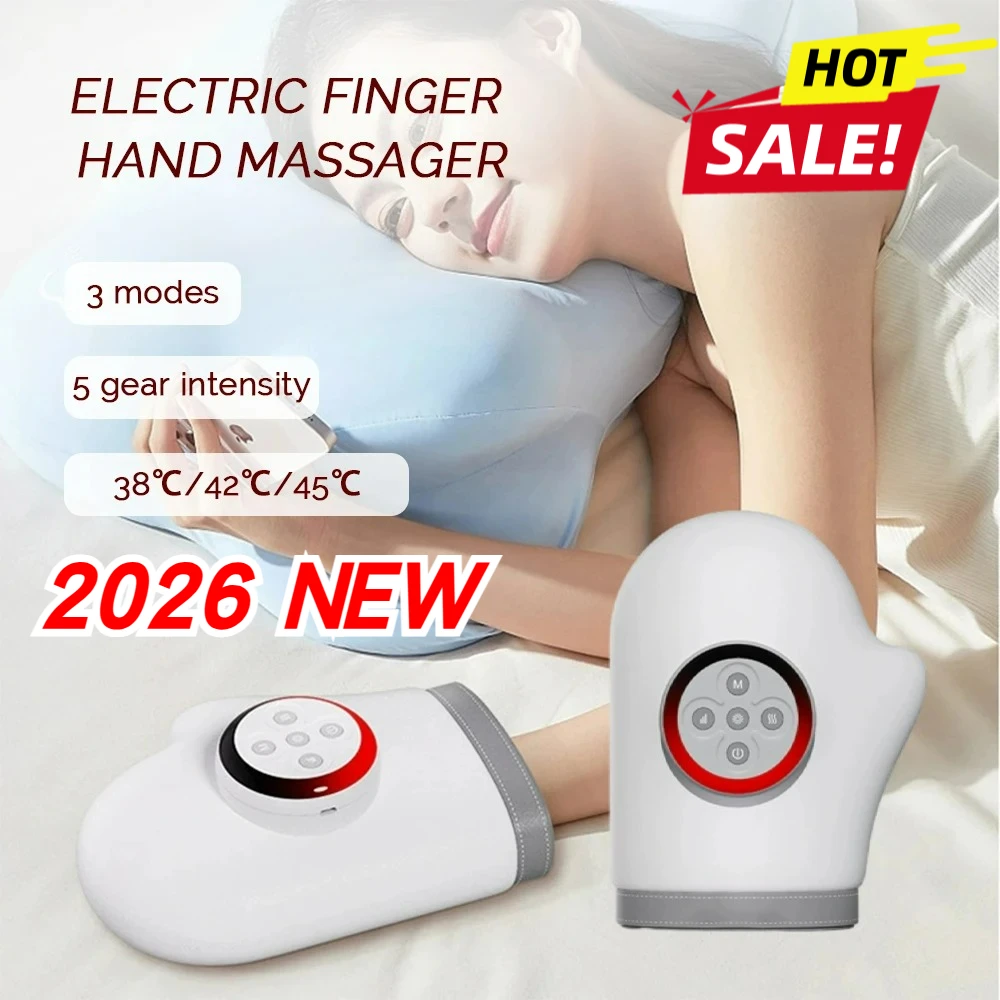 Electric Hand Massager Glove Air Pressure Kneading Hot Compress Wrist Finger Massage Acupoint Therapy Pain Relief for Men Women
Electric Hand Massager Glove Air Pressure Kneading Hot Compress Wrist Finger Massage Acupoint Therapy Pain Relief for Men Women