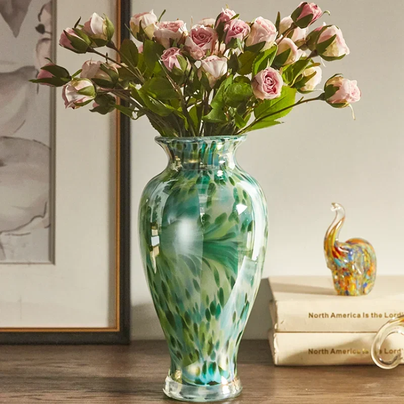 1pc Glass vase decoration Hydroponic container Flower planter Housewarming gift Glass handicrafts Home Furnishing decoration
1pc Glass vase decoration Hydroponic container Flower planter Housewarming gift Glass handicrafts Home Furnishing decoration