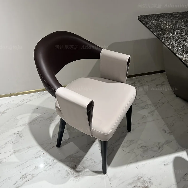 Minimalist Solid Wood Dining Chair Modern Armchair Restaurant Leisure Backrest Chair Sencillo Y Bonito Dining Room Furniture
Minimalist Solid Wood Dining Chair Modern Armchair Restaurant Leisure Backrest Chair Sencillo Y Bonito Dining Room Furniture