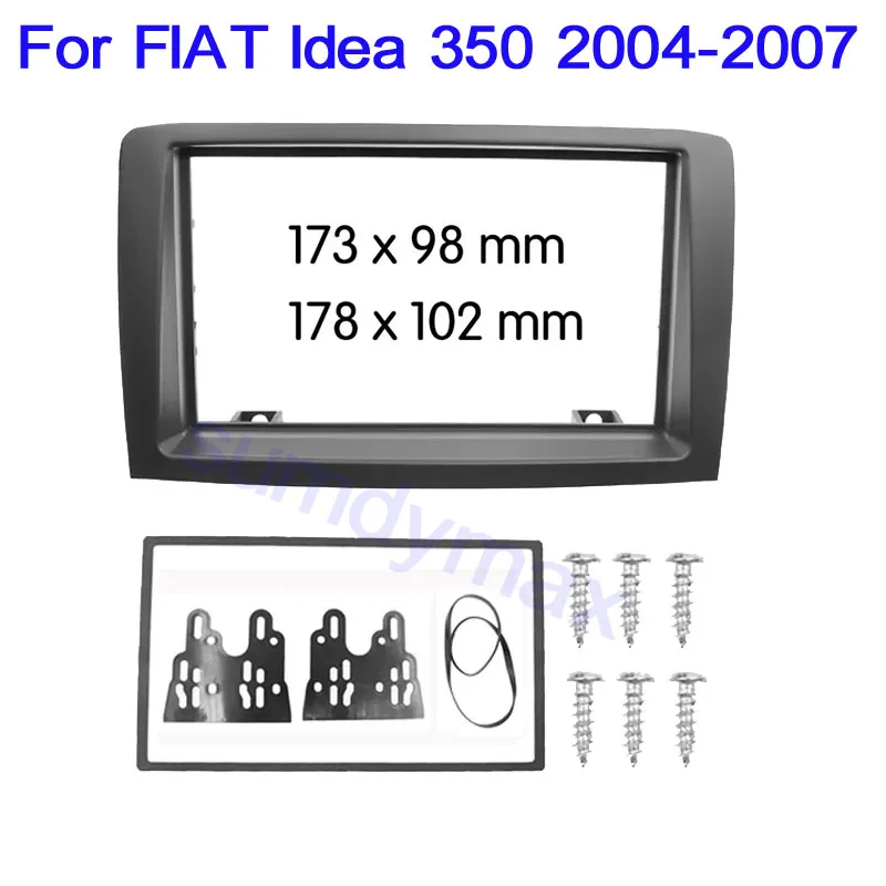 2Din car Audio Panel DVD Navigation Panel Frame Car Fascias Stereo Radio Panel For FIAT Idea 350 2004-2007
2Din car Audio Panel DVD Navigation Panel Frame Car Fascias Stereo Radio Panel For FIAT Idea 350 2004-2007