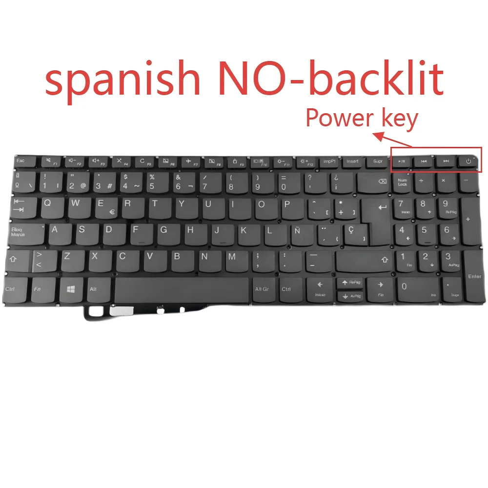 320-15 Spanish Keyboard For Lenovo Ideapad L340-15 API 320-15abr 320-15iap 320-15ast 320-15ikb 320-15isk 320-17 IKB/7ISK backlit
320-15 Spanish Keyboard For Lenovo Ideapad L340-15 API 320-15abr 320-15iap 320-15ast 320-15ikb 320-15isk 320-17 IKB/7ISK backlit