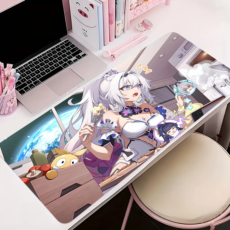 Gamer Anti-slip Mouse Pad H-honkai Impact 3 Large Anime Desk Mat Gaming PC Accessories Computer Mousepad Extended Keyboard Mat
Gamer Anti-slip Mouse Pad H-honkai Impact 3 Large Anime Desk Mat Gaming PC Accessories Computer Mousepad Extended Keyboard Mat