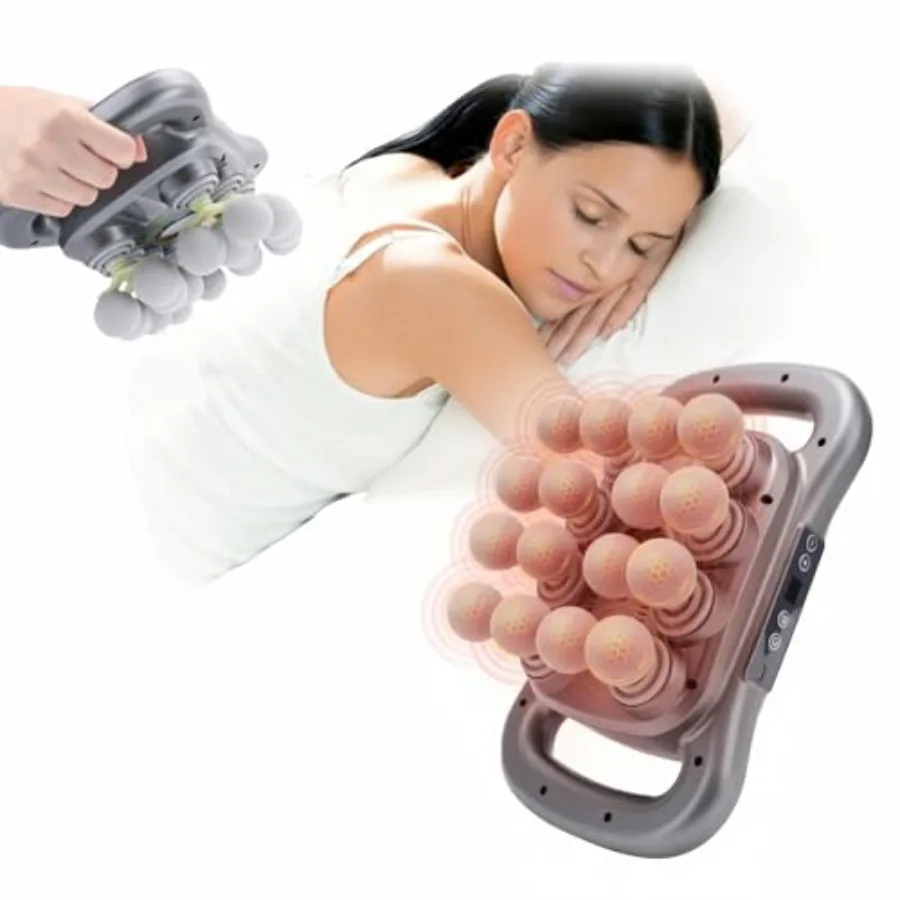 16-Head Massage Gun Set, Deep Tissue Percussion Massager with 9 Modes and 9 Adjustable Intensities, Quiet Muscle Massage Gun fo
16-Head Massage Gun Set, Deep Tissue Percussion Massager with 9 Modes and 9 Adjustable Intensities, Quiet Muscle Massage Gun fo