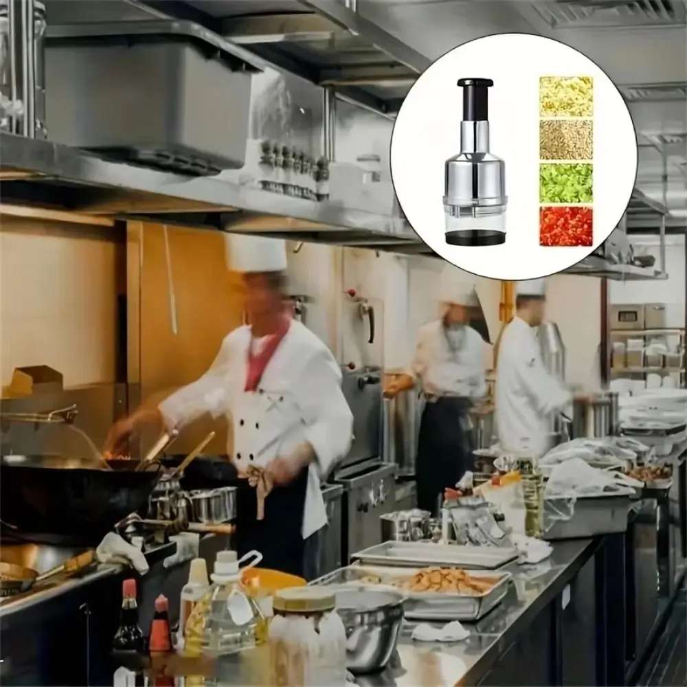 Пресс для чеснока из нержавеющей стали, ручной измельчитель лука, многофункциональный компактный измельчитель овощей для приготовления пищи
Пресс для чеснока из нержавеющей стали, ручной измельчитель лука, многофункциональный компактный измельчитель овощей для приготовления пищи