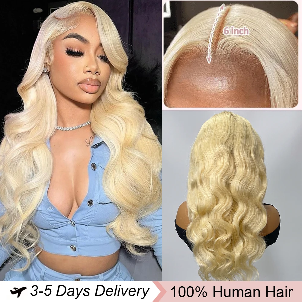 Blonde 613 Human Hair Wig 13x6 HD Transparent Lace Frontal Wigs 200% Density Body Wave 100% Human Hair Lace Front Wig For Black Women
Blonde 613 Human Hair Wig 13x6 HD Transparent Lace Frontal Wigs 200% Density Body Wave 100% Human Hair Lace Front Wig For Black Women