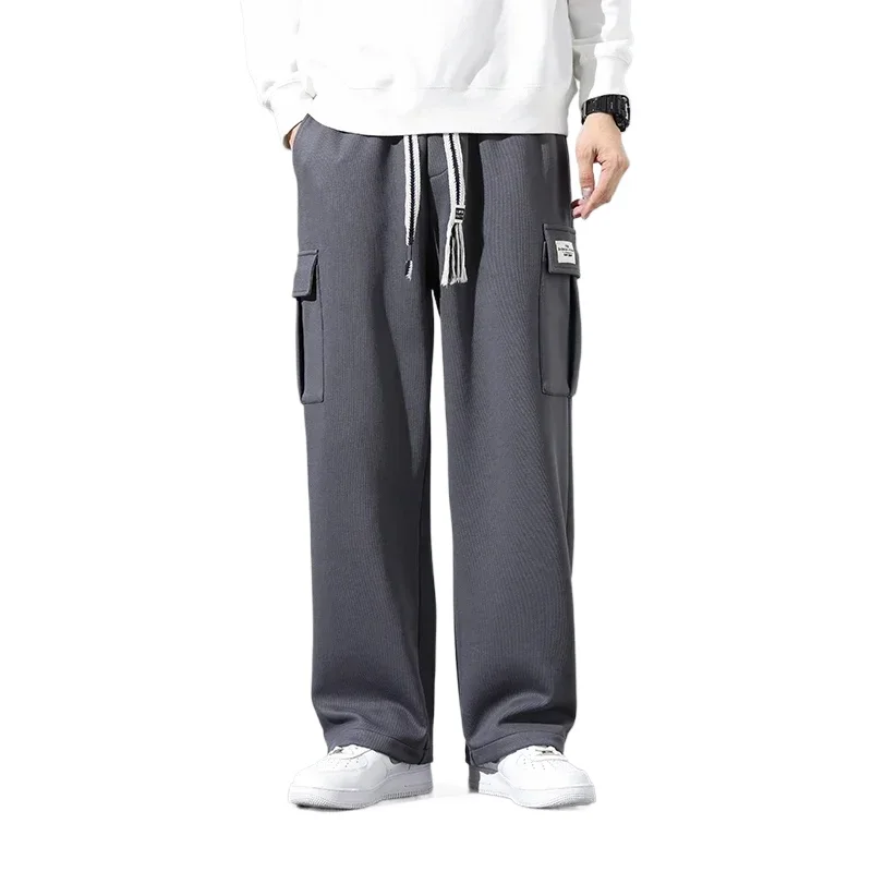 2026 New in Wide Leg Pants Men Autumn Straight Elastic Waist Baggy Cargo Trouser Male Relaxed Streetwear Sweatpant Plus Size Big
2026 New in Wide Leg Pants Men Autumn Straight Elastic Waist Baggy Cargo Trouser Male Relaxed Streetwear Sweatpant Plus Size Big