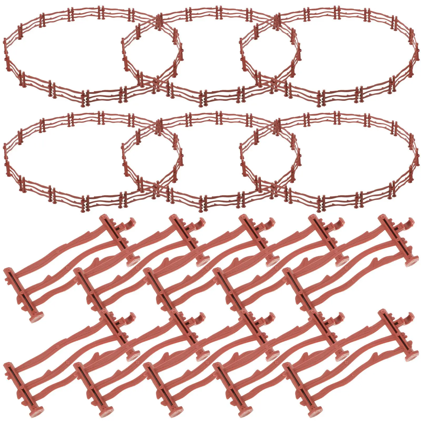 100 Pcs Toy Fence Model Mini DIY Outdoor Toys Miniature Accessory Scene Ornament Fake Board The Adornment
100 Pcs Toy Fence Model Mini DIY Outdoor Toys Miniature Accessory Scene Ornament Fake Board The Adornment