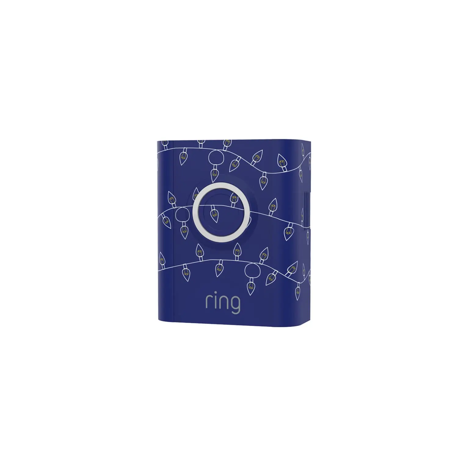 Interchangeable Faceplate for Ring Video Doorbells - Christmas Blue Lights Design
Interchangeable Faceplate for Ring Video Doorbells - Christmas Blue Lights Design