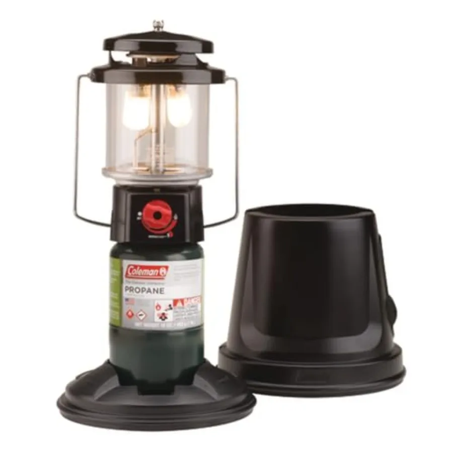 QuickPack Deluxe+ 1000 Lumens Propane Gas Lantern with Carry Case Automatic Lighting Adjustable Brightness Silver Ideal for Cam
QuickPack Deluxe+ 1000 Lumens Propane Gas Lantern with Carry Case Automatic Lighting Adjustable Brightness Silver Ideal for Cam