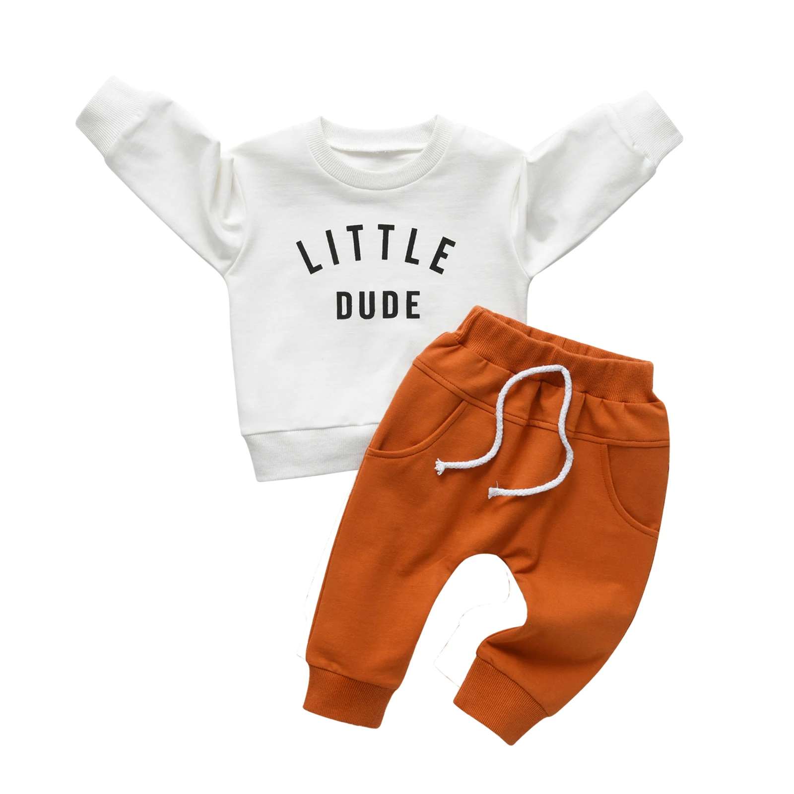 0-2 Years Newborn Baby Boy Spring Fall Clothes Set Cotton Casual Long Sleeve O-Neck T-shirt Solid Pants Toddler Outfits
0-2 Years Newborn Baby Boy Spring Fall Clothes Set Cotton Casual Long Sleeve O-Neck T-shirt Solid Pants Toddler Outfits