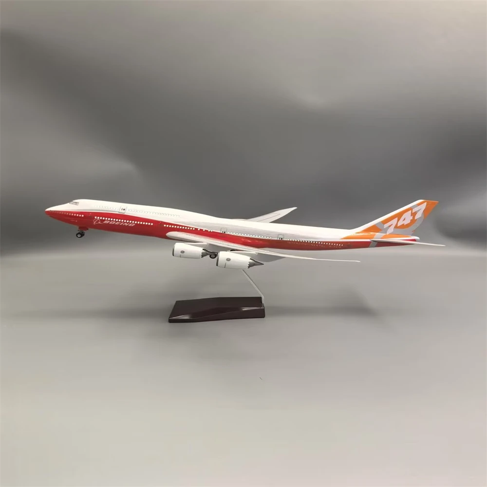 47CM Plane Model B747-8 Prototype Aircraft Model Airplanes 747-8 Miniature Plane With Wheel Landing Gear for Toy Kid
47CM Plane Model B747-8 Prototype Aircraft Model Airplanes 747-8 Miniature Plane With Wheel Landing Gear for Toy Kid