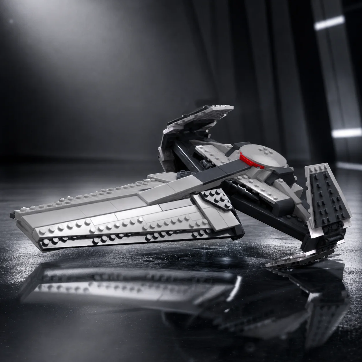 MOC Wing-65 Starship Fighter Building Blocks Interstellar Spaceship Bricks Model DIY Assembly Set for Adult Fans
MOC Wing-65 Starship Fighter Building Blocks Interstellar Spaceship Bricks Model DIY Assembly Set for Adult Fans
