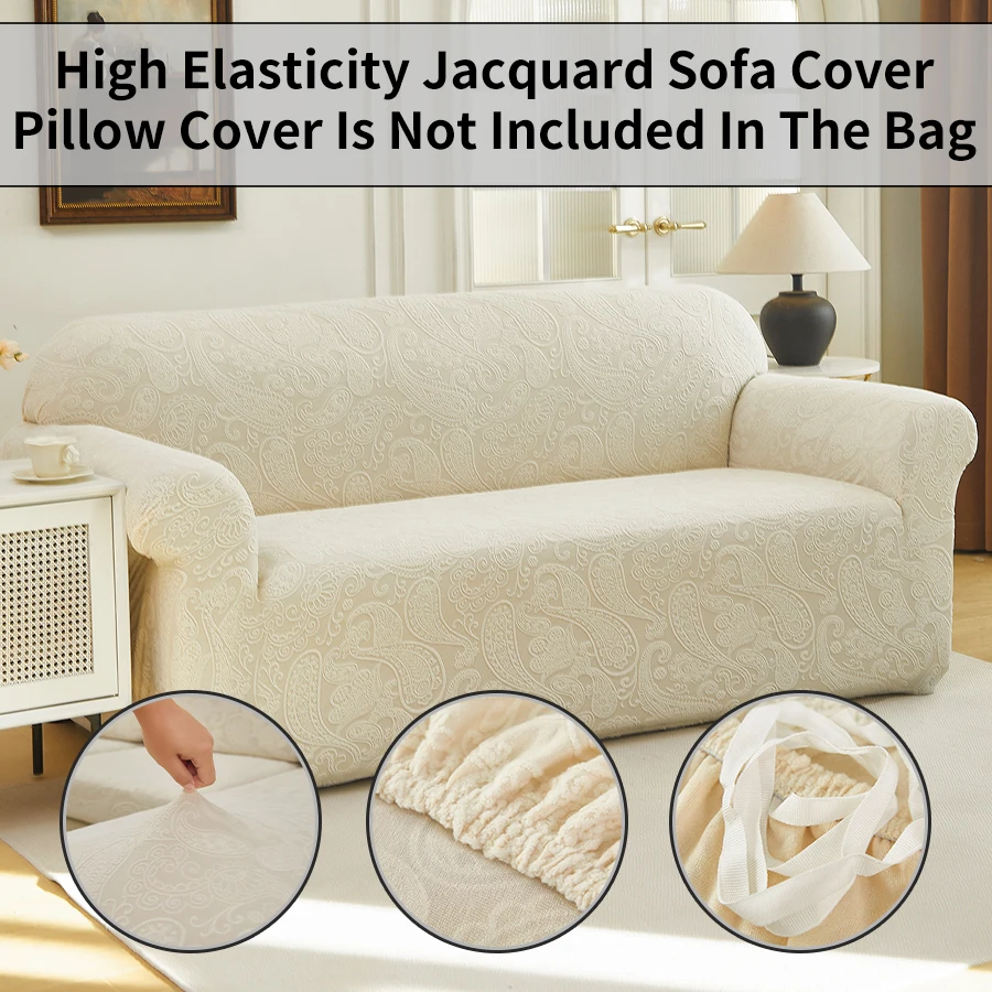 Polar Fleece Jacquard Sofa Cover Machine Washable Pet-Friendly & Stain-Resistant High Elasticity asy to Install, Decorative
Polar Fleece Jacquard Sofa Cover Machine Washable Pet-Friendly & Stain-Resistant High Elasticity asy to Install, Decorative