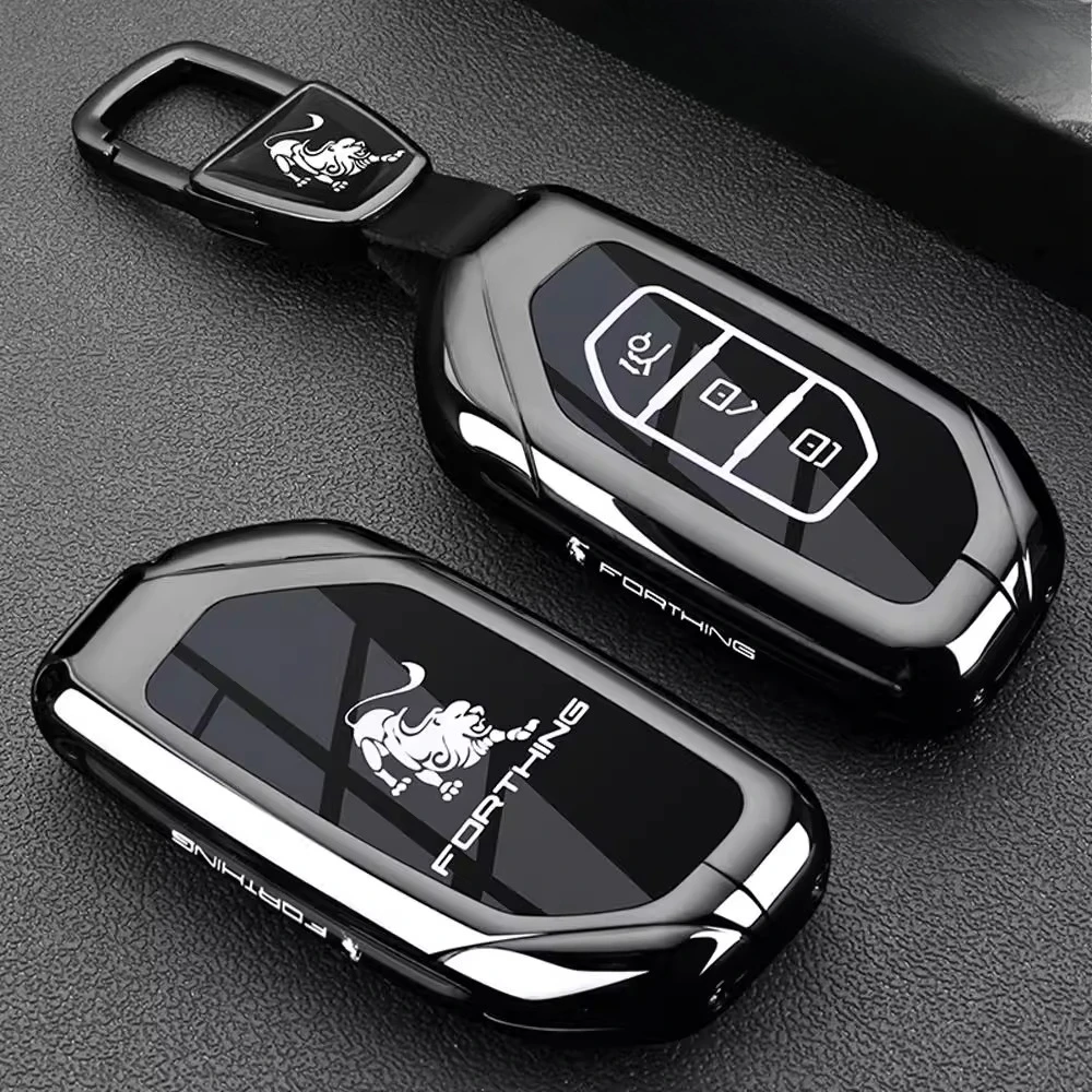 Specialized metal key case chain For Dongfeng FORTHING T5 evo PHREV V9 Thunder Protective case key bag, box
Specialized metal key case chain For Dongfeng FORTHING T5 evo PHREV V9 Thunder Protective case key bag, box