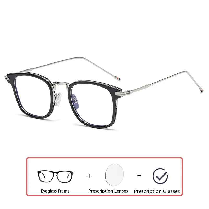 Мужские и женские оптические очки с рецептом, модные классические прямоугольные очки с защитой от синего света, очки для близорукости, офисные очки по рецепту
Мужские и женские оптические очки с рецептом, модные классические прямоугольные очки с защитой от синего света, очки для близорукости, офисные очки по рецепту