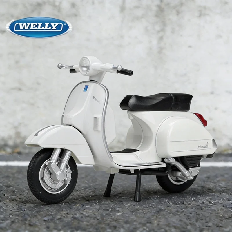 WELLY 1:18 Vespa 1970 150CC 1953 125CC Alloy Classic Leisure Motorcycle Model Simulation Metal Street Motorcycle Model Kids Gift
WELLY 1:18 Vespa 1970 150CC 1953 125CC Alloy Classic Leisure Motorcycle Model Simulation Metal Street Motorcycle Model Kids Gift