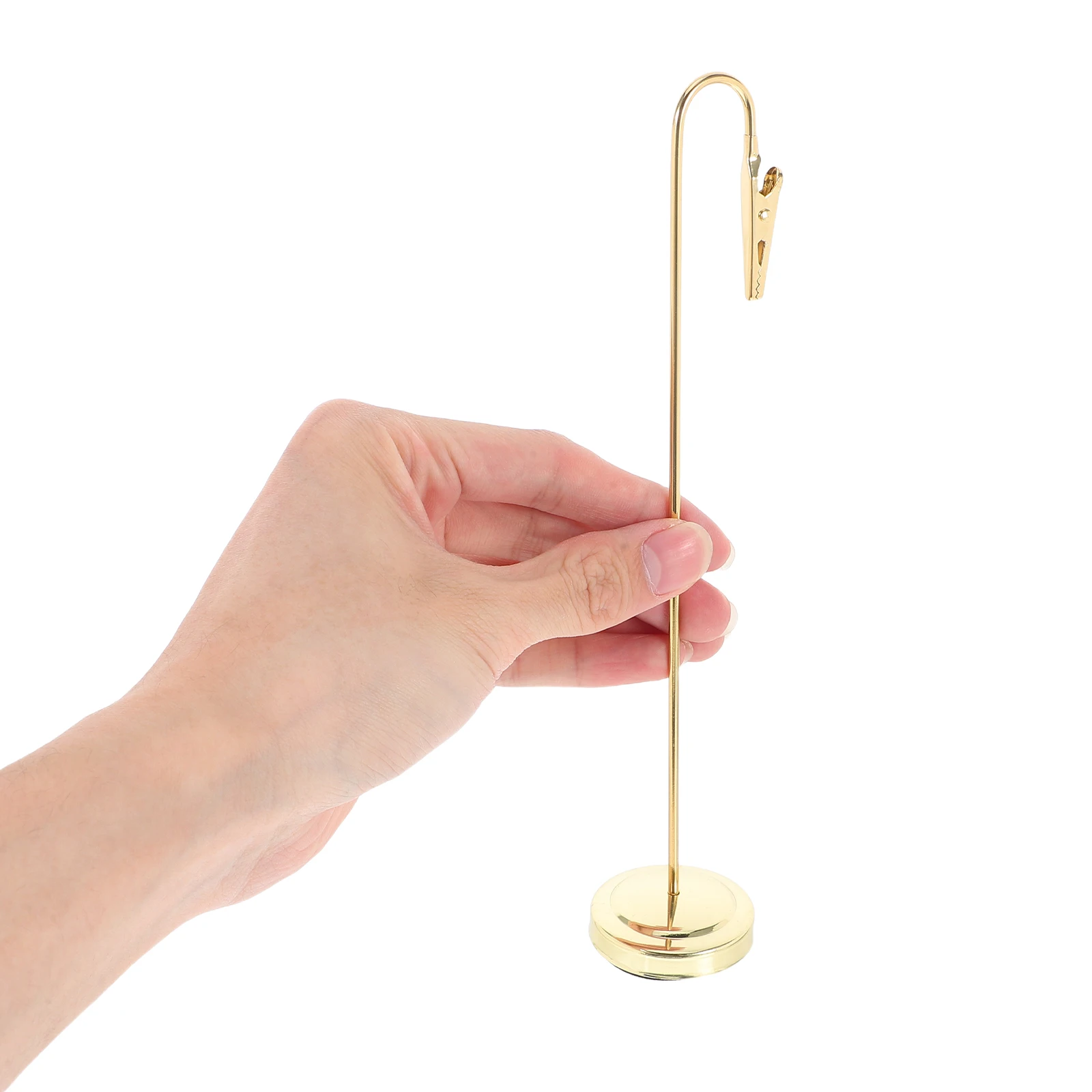 Metal Ticket Holder for Receipts Notes Cards Stand Table Number Plate Clip Freestanding Office Restaurant Decor
Metal Ticket Holder for Receipts Notes Cards Stand Table Number Plate Clip Freestanding Office Restaurant Decor